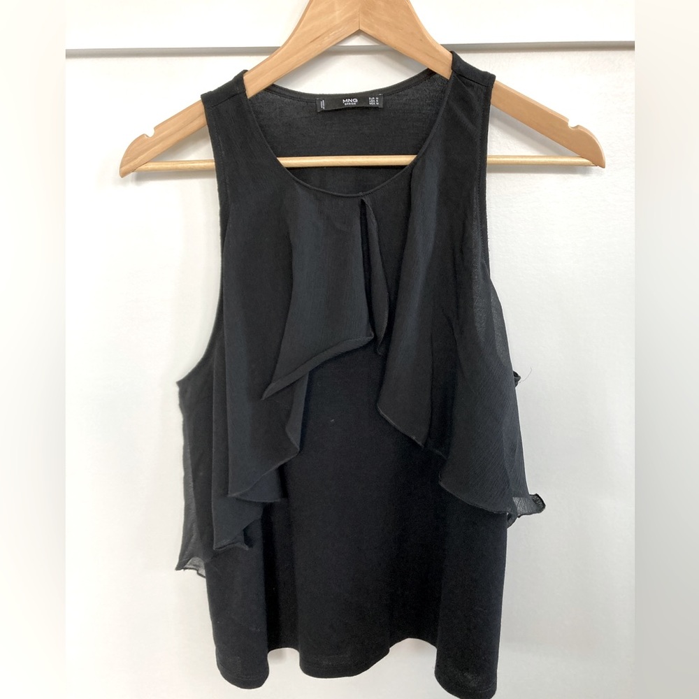 Mango Black Top M